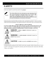 Preview for 8 page of MULTIQUIP Diamond Back SP3 Street Pro Operation And Parts Manual