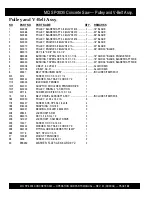 Preview for 103 page of MULTIQUIP Diamond Back SP3 Street Pro Operation And Parts Manual