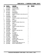 Предварительный просмотр 9 страницы MULTIQUIP DlW330X2 Parts Manual