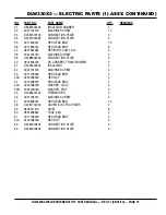 Предварительный просмотр 15 страницы MULTIQUIP DlW330X2 Parts Manual