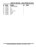 Предварительный просмотр 61 страницы MULTIQUIP DlW330X2 Parts Manual