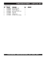 Preview for 41 page of MULTIQUIP DuoScreed LightWeight DSGPULW Operation And Parts Manual