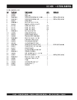 Предварительный просмотр 6 страницы MULTIQUIP EC-42S Operation And Parts Manual