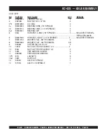 Предварительный просмотр 10 страницы MULTIQUIP EC-42S Operation And Parts Manual