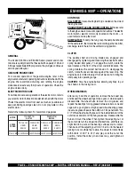 Предварительный просмотр 8 страницы MULTIQUIP Essick EM-900P Parts And Operation Manual