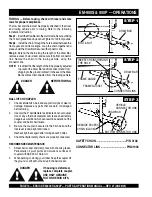 Preview for 10 page of MULTIQUIP Essick EM-900P Parts And Operation Manual