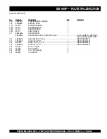 Preview for 23 page of MULTIQUIP Essick EM-900P Parts And Operation Manual