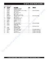 Preview for 40 page of MULTIQUIP Essick Series Operation And Parts Manual