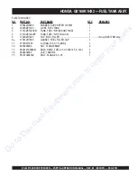 Preview for 106 page of MULTIQUIP Essick Series Operation And Parts Manual