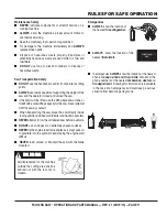 Preview for 11 page of MULTIQUIP FCG1-6HA Operation And Parts Manual