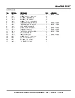 Preview for 39 page of MULTIQUIP FCG1-6HA Operation And Parts Manual