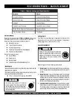 Preview for 20 page of MULTIQUIP FCG1 SERIES Operating & Parts Manual