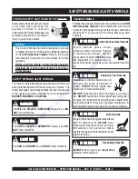 Preview for 6 page of MULTIQUIP G55H Operation Manual