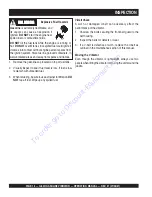 Предварительный просмотр 15 страницы MULTIQUIP G55H Operation Manual