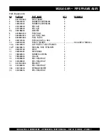 Preview for 41 page of MULTIQUIP GA-2.9R Operation And Parts Manual