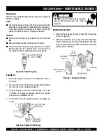 Предварительный просмотр 28 страницы MULTIQUIP GA-3.6HZ Operating And Parts Manual