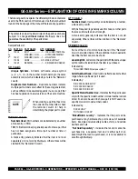 Предварительный просмотр 36 страницы MULTIQUIP GA-3.6HZ Operating And Parts Manual