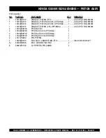 Предварительный просмотр 77 страницы MULTIQUIP GA-3.6HZ Operating And Parts Manual