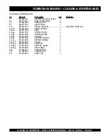 Предварительный просмотр 43 страницы MULTIQUIP GA-3.6RZ2 Parts And Operation Manual