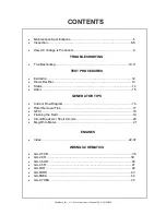 Preview for 4 page of MULTIQUIP GA-Series Service Manual