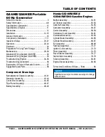 Preview for 2 page of MULTIQUIP GA6HB Operation And Parts Manual