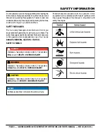 Preview for 4 page of MULTIQUIP GA6HB Operation And Parts Manual