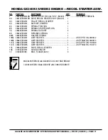 Preview for 71 page of MULTIQUIP GAC-6HZ Operation And Parts Manual