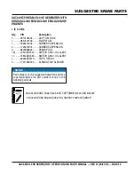 Preview for 33 page of MULTIQUIP GAC3.6HZ Operation And Parts Manual