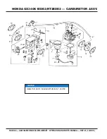 Предварительный просмотр 68 страницы MULTIQUIP GAW180 Series Operation And Parts Manual