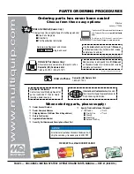 Preview for 4 page of MULTIQUIP GBC Operation And Parts Manual