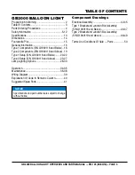 Preview for 3 page of MULTIQUIP Globug GB2000 Operation And Parts Manual