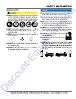 Preview for 6 page of MULTIQUIP GLOBUG Series Operation And Parts Manual