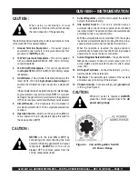 Предварительный просмотр 11 страницы MULTIQUIP GLW-180H Parts And Operation Manual