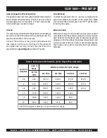 Preview for 14 page of MULTIQUIP GLW-180H Parts And Operation Manual