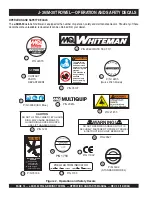 Preview for 14 page of MULTIQUIP J-36 Operation And Parts Manual