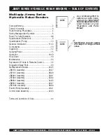 Preview for 3 page of MULTIQUIP JIMMY JB11090 Operation And Parts Manual