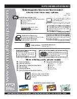 Preview for 4 page of MULTIQUIP JIMMY JB11090 Operation And Parts Manual