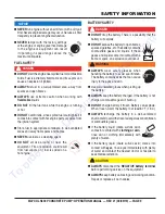 Предварительный просмотр 9 страницы MULTIQUIP LS600P Operation Manual