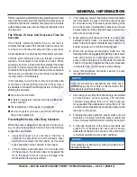 Preview for 18 page of MULTIQUIP LS600P Operation Manual