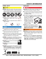 Preview for 6 page of MULTIQUIP MAYCO C30HDGA Operation Manual