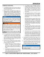 Preview for 26 page of MULTIQUIP MAYCO C30HDGA Operation Manual