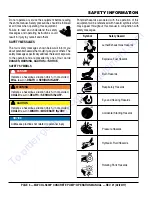 Предварительный просмотр 6 страницы MULTIQUIP MAYCO LS300P Operation Manual