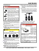 Предварительный просмотр 45 страницы MULTIQUIP MAYCO LS300P Operation Manual