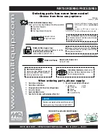 Preview for 5 page of MULTIQUIP MAYCO LS600 Operation And Parts Manual