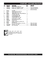 Предварительный просмотр 95 страницы MULTIQUIP MAYCO LS600 Operation And Parts Manual