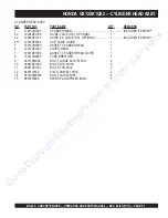 Preview for 63 page of MULTIQUIP MC-42S Operation And Parts Manual