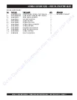 Preview for 77 page of MULTIQUIP MC-42S Operation And Parts Manual