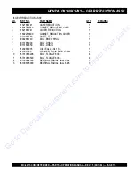 Preview for 116 page of MULTIQUIP MC-62P Operation And Parts Manual