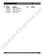 Preview for 79 page of MULTIQUIP MC94PH8 Operation And Parts Manual