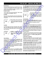 Preview for 16 page of MULTIQUIP MG30M2D Operation Manual